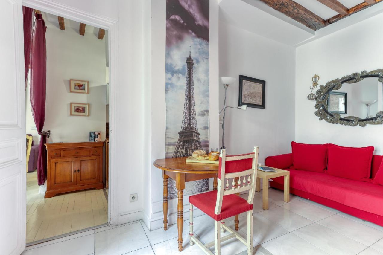 Parisian Cocoon 1Bdr Flat - Prime Loc Le Marais Apartment Luaran gambar