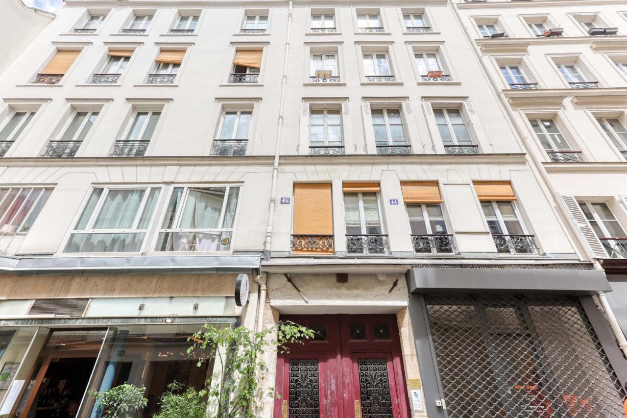 Parisian Cocoon 1Bdr Flat - Prime Loc Le Marais Apartment Luaran gambar